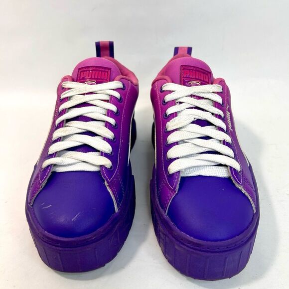 Bratz x Puma Mayze Platform Sneaker- Prism Violet - Kids Size 4.5C - Women Sz 6 - Picture 3 of 11